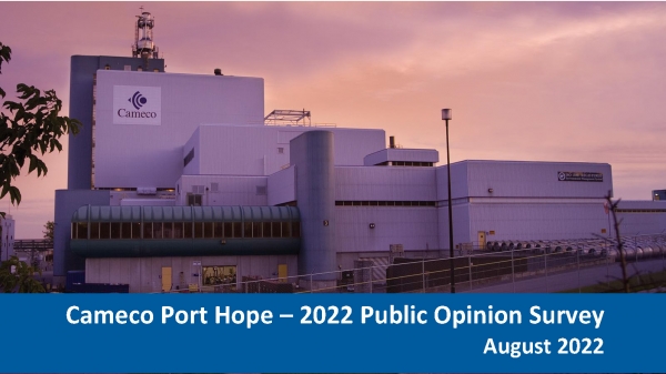 2022 Port Hope Public Opinion Survey - Summary Report PDF Thumbnail